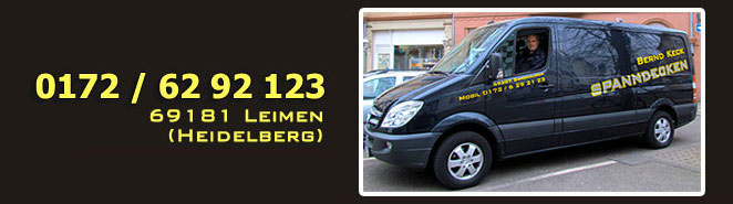 Bernd Keck Spanndecken Heidelberg - Rhein-Neckar - Anfrage